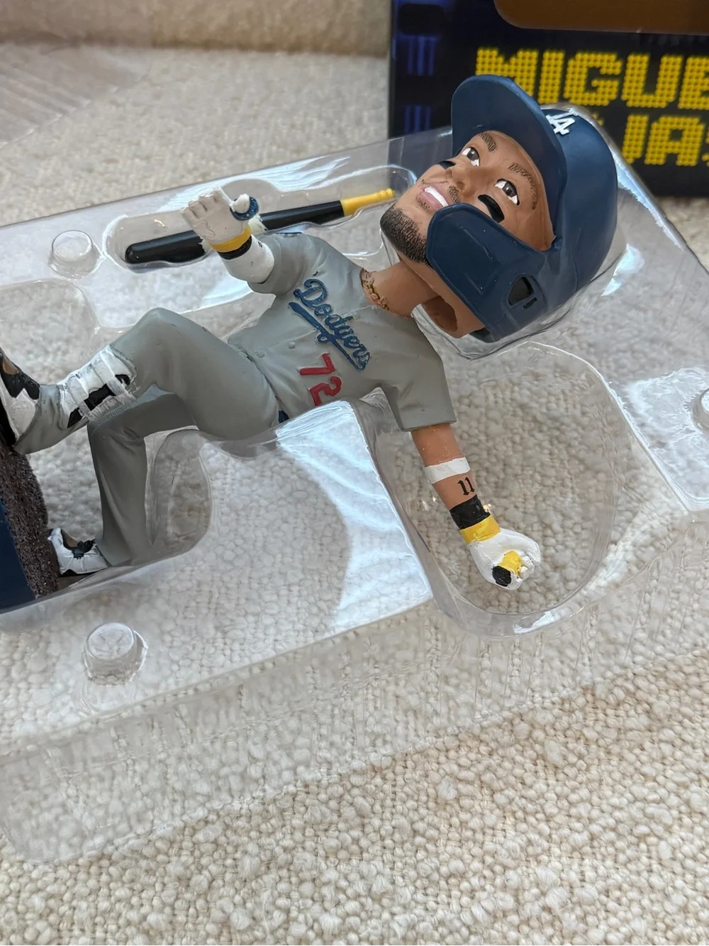 Los Angeles Dodgers Miguel Rojas Collectible Figurine Bobble Head